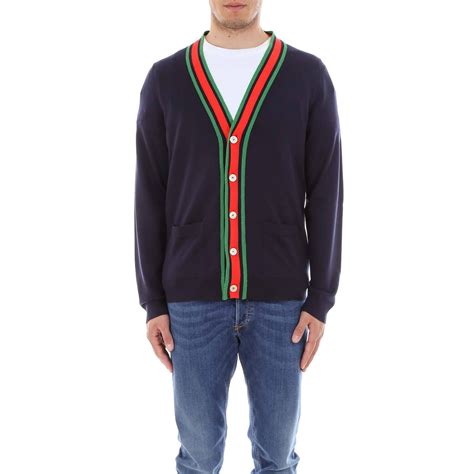 mens gucci cardigan|gucci men's cardigan sale.